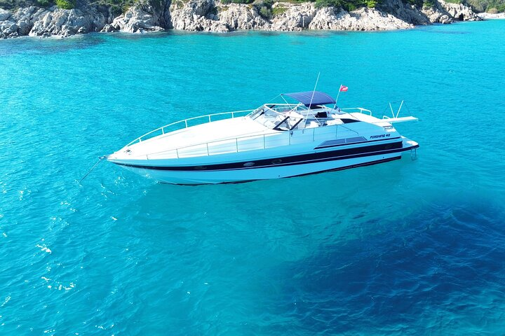 Full Day Private Yacht Charter on our Pershing 40 in Saint Tropez - Photo 1 of 25