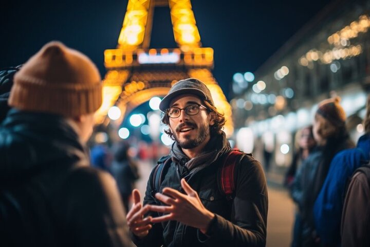 Ghost & Haunted Walking Tour in Eiffel Tower Exterior at Night  - Photo 1 of 4