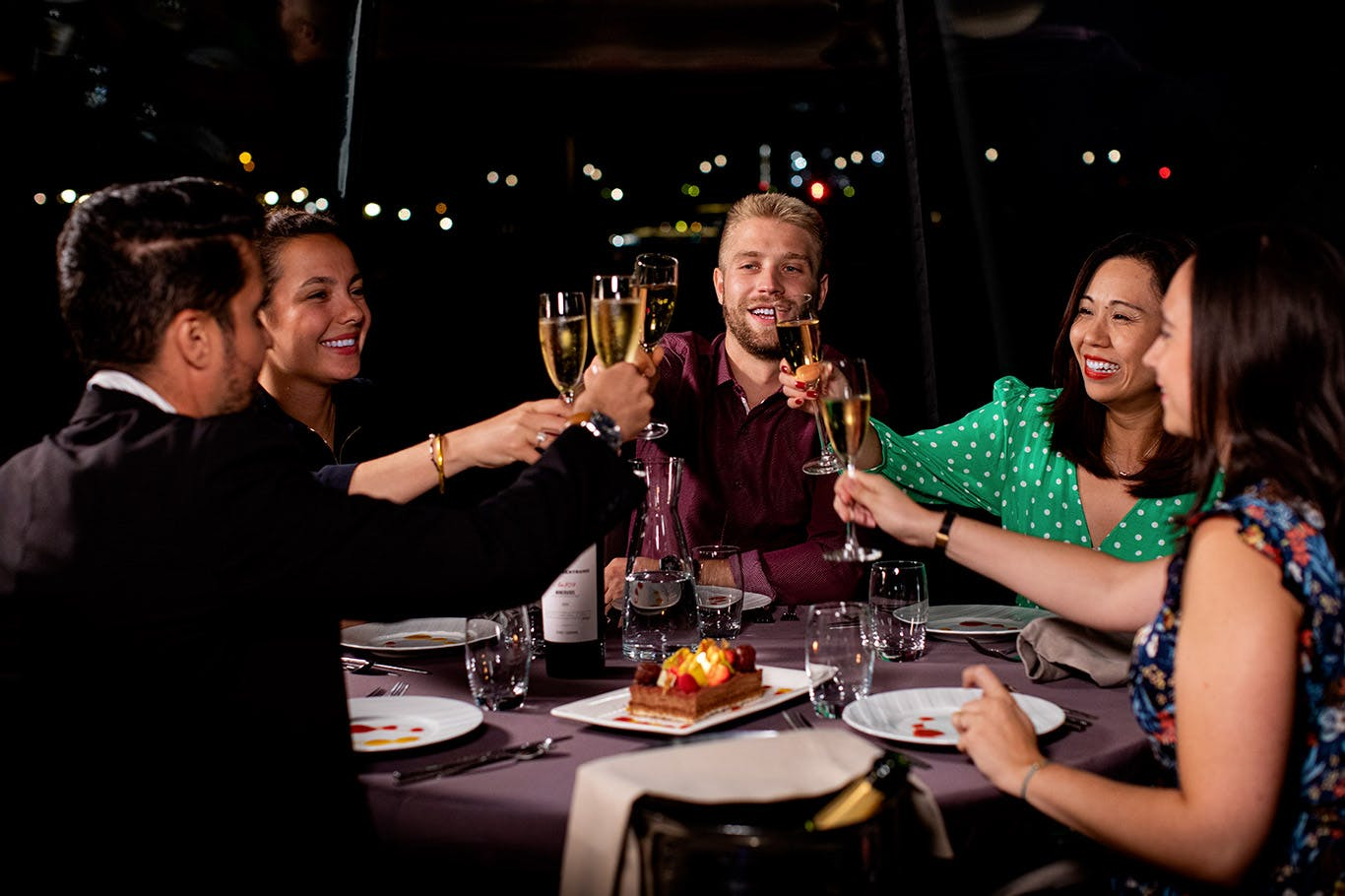 Seine River: 4-Course Dinner Cruise with Live Music by Bateaux Parisiens - Photo 1 of 4