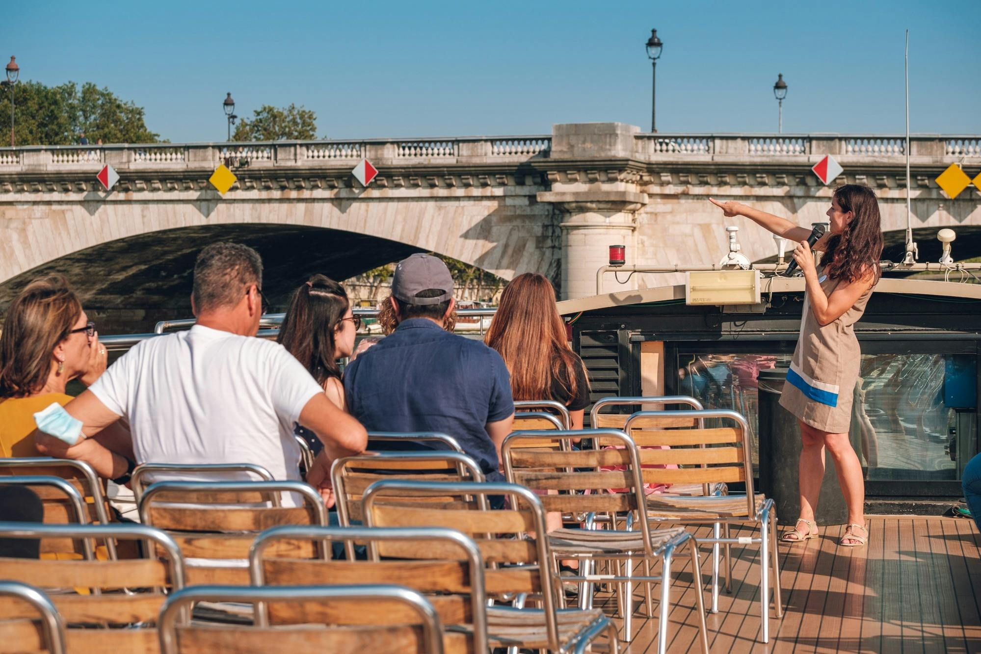 Seine River: Electric Boat Guided Sightseeing Cruise by Vedettes de Paris - Photo 1 of 7