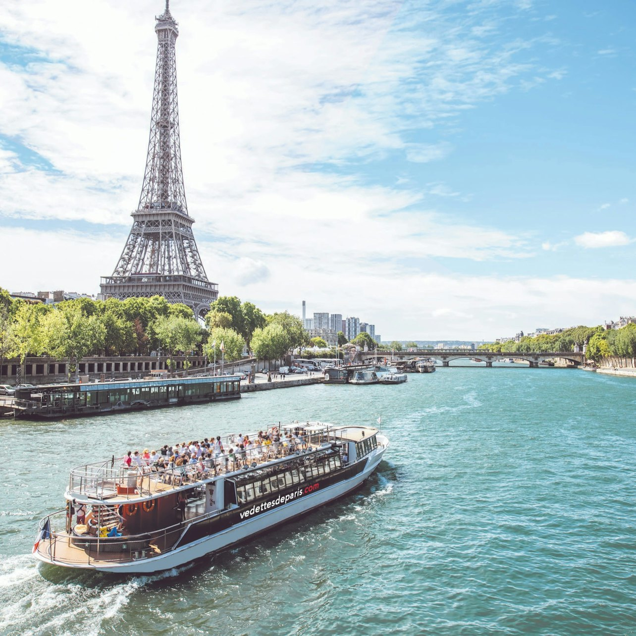 Seine River Electric Boat Guided Sightseeing Cruise By Vedettes De 