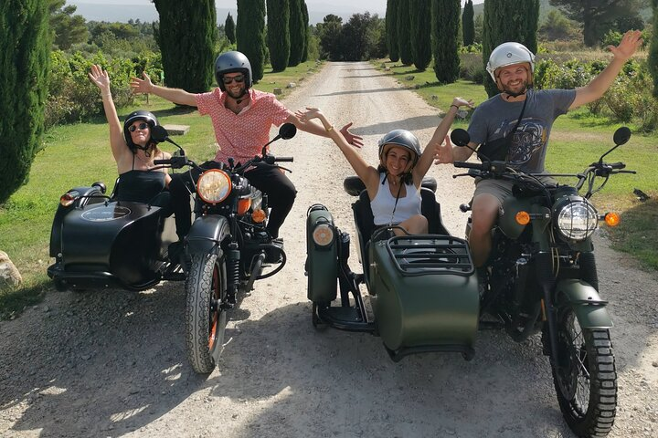 From Aix-en-Provence : Half-day Sidecar Wine Tour - Photo 1 of 5
