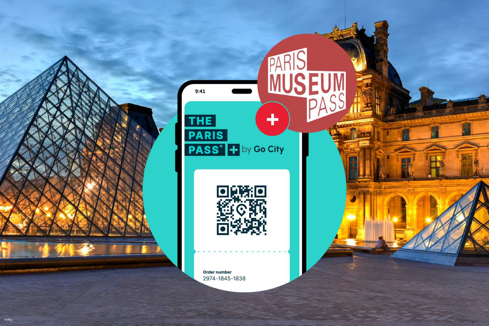 Go City | The Paris Pass® (Includes Eiffel Tower Climb, Bateaux Parisiens River Cruise with upgrade option to include Paris Museum Pass) - Photo 1 of 6