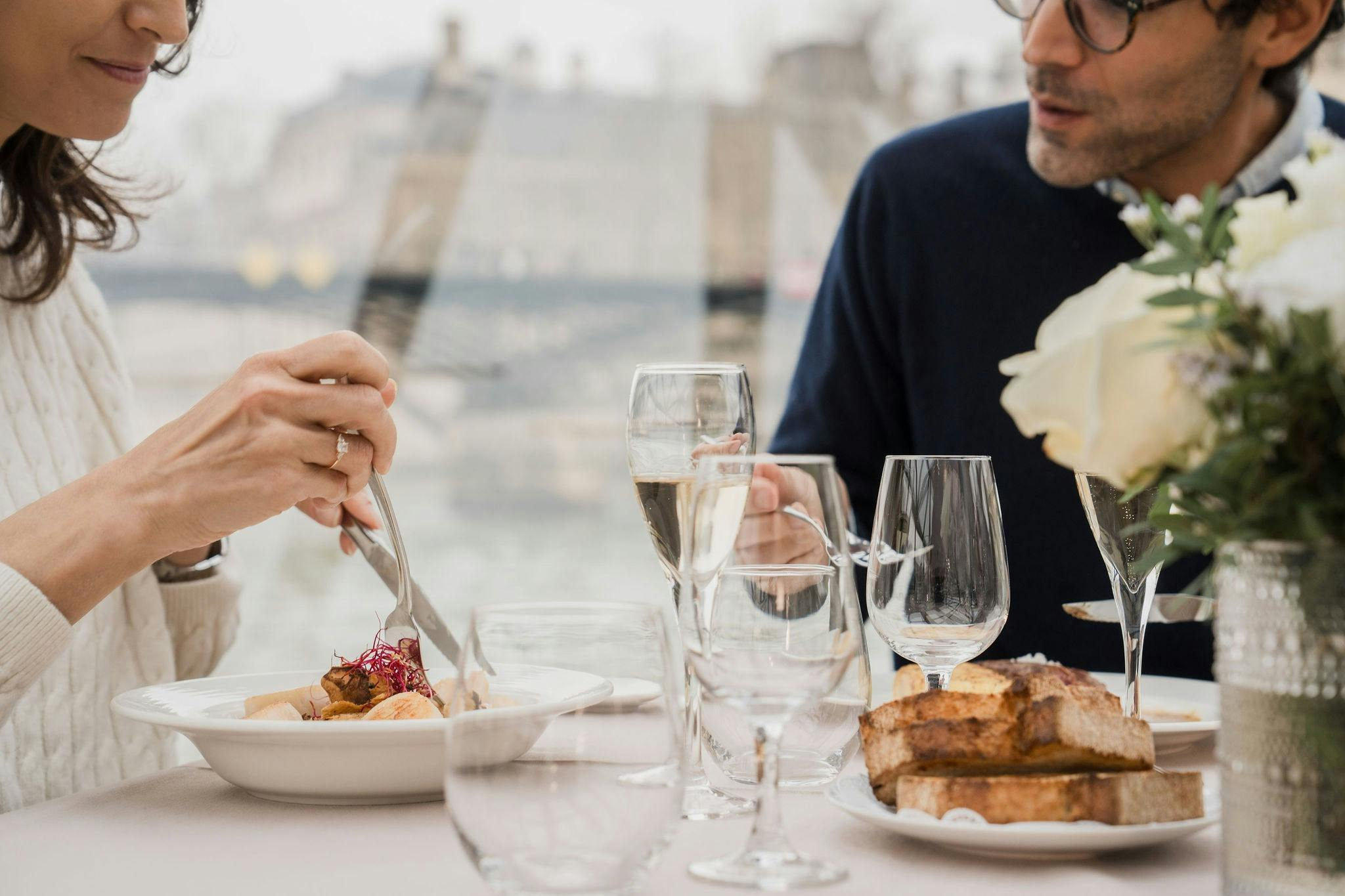 Seine River: Lunch Cruise by BATEAUX-MOUCHES® - Photo 1 of 17