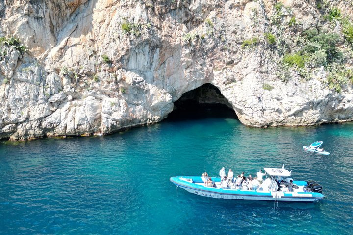 From Nice : Secret Riviera Boat Tour to Mala cave with Snorkeling - Photo 1 of 16