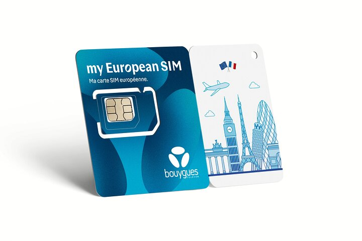 Stay connected throughout your European adventure with the My European SIM from Bouygues perfect for sharing memories and tips while exploring new destinations in France and beyond.
