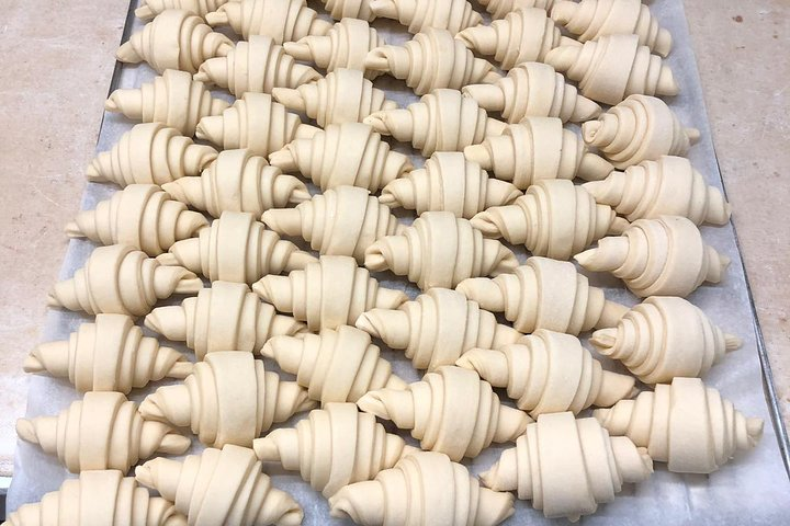 Croissants in the making! Learn how to make the dough and roll these delicious iconic French treats!