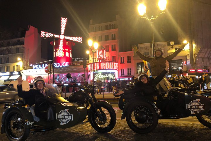 Paris Romantic & Private Tour By Night on a Sidecar Ural - Photo 1 of 5