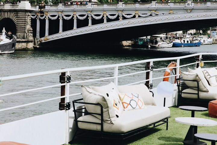 Paris Theo Boat Seine River Italian Trattoria Style Dinner Cruise - Photo 1 of 23