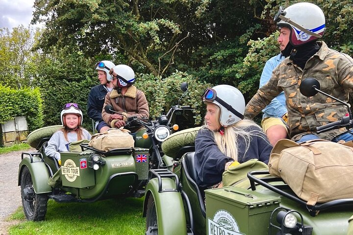 From Bayeux: 2-hour private sidecar tour in Normandy - Photo 1 of 5