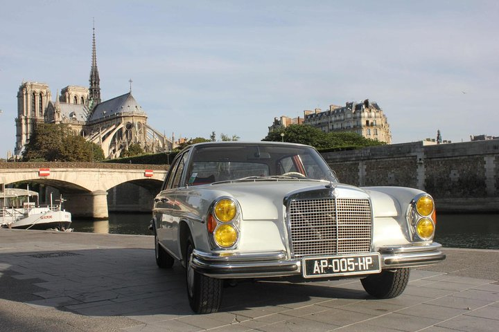 Paris Off-the-Beaten-Track Mercedes 280 SE Tour