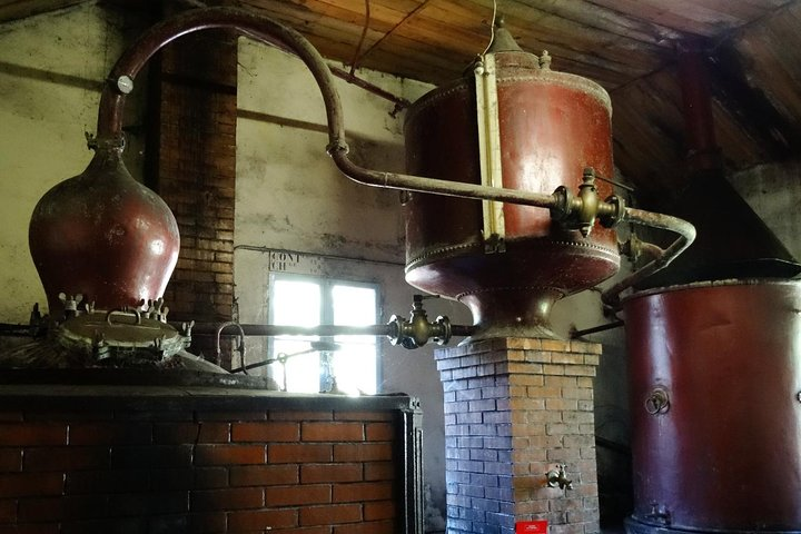 Visiting a craft distillery with the owner