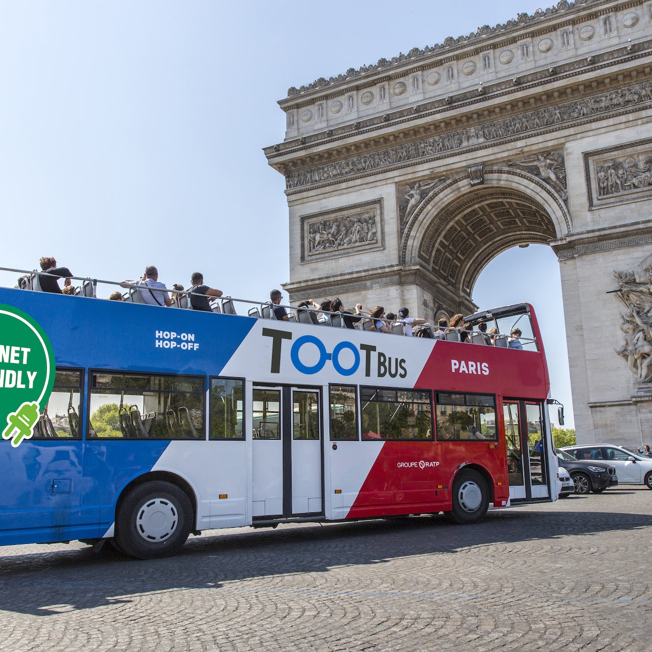 Tootbus Paris: Eco-Friendly Hop-on Hop-off Bus - Photo 1 of 6