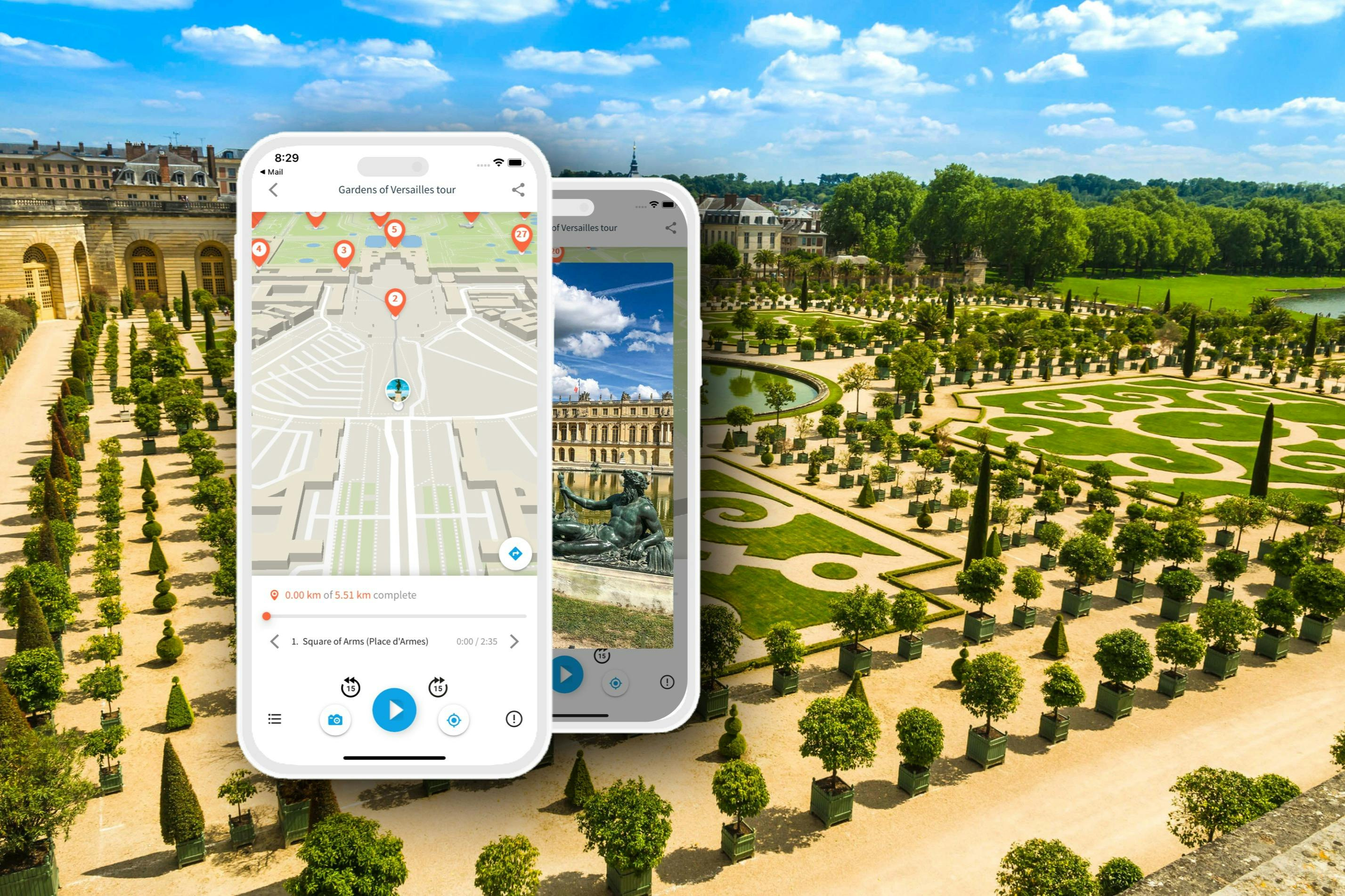 Versailles Gardens: Audio Guide App Only - Photo 1 of 14