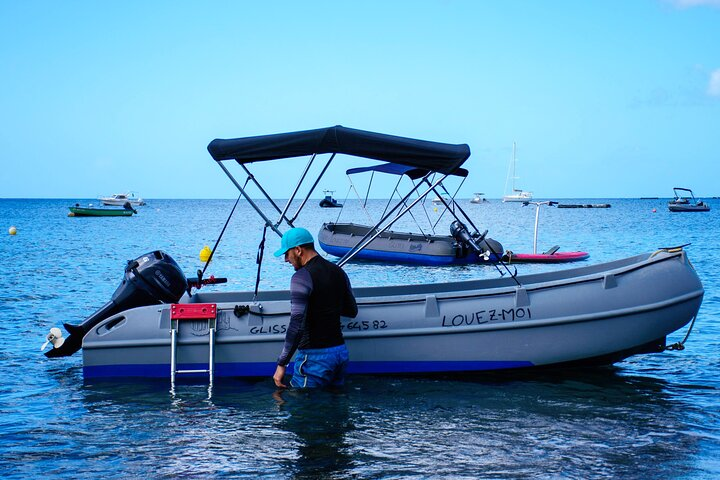 Boiling snorkeling boat rental in deshaies Guadeloupe - Photo 1 of 11