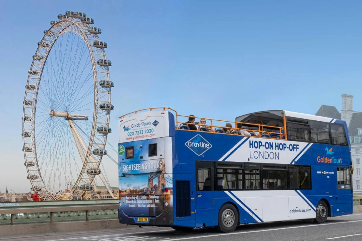 London: Hop-on Hop-Off Bus Tour + Audio Guide in London | Pelago
