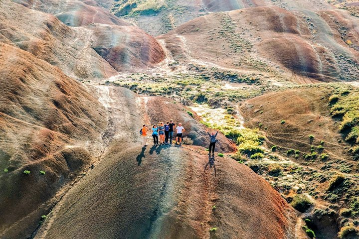 4x4 Off-Road Hidden Rainbow Mountains & David Gareji Caves + Hike