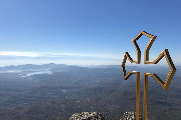 View from Tskhrajvari “Nine crosses” mountain