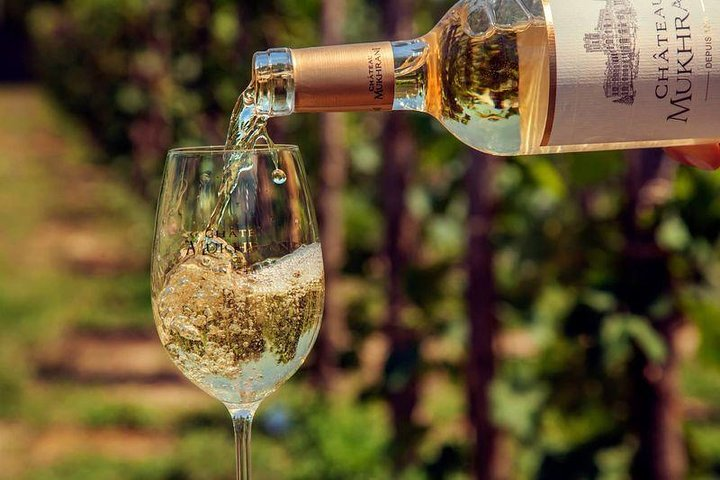 Wine tasting at Chateau Mukhrani