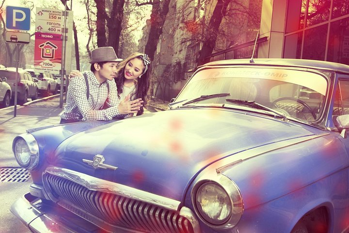 Tbilisi city tour in a retro car, best tour in Georgia - Photo 1 of 11