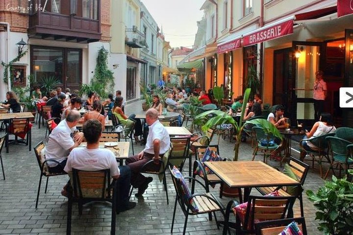 Pleasant lunch in Tbilisi