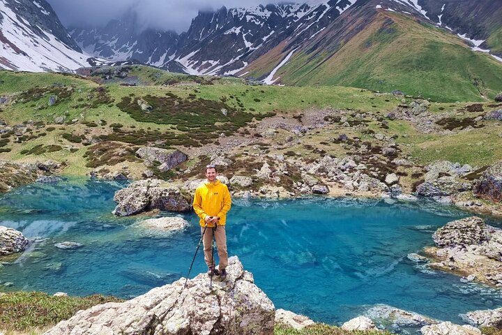 three colorful lakes of Abudelauri • one-day hiking  - Photo 1 of 7