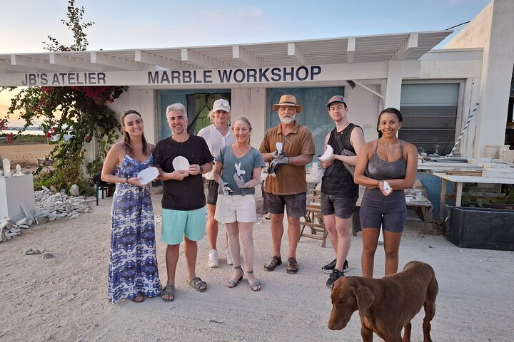 3-Hour Marble Workshop Create your own Souvenir out Naxos Marble - Photo 1 of 25