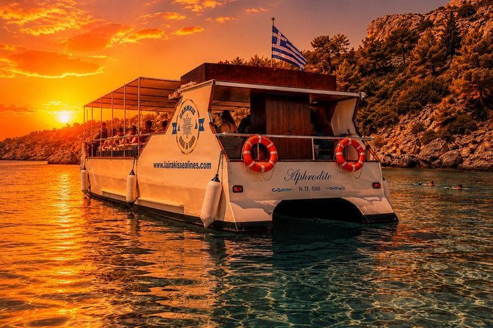 Faliraki Sunset Cruise with Unlimited Aperol Spritz, Beer & Wine - Photo 1 of 11