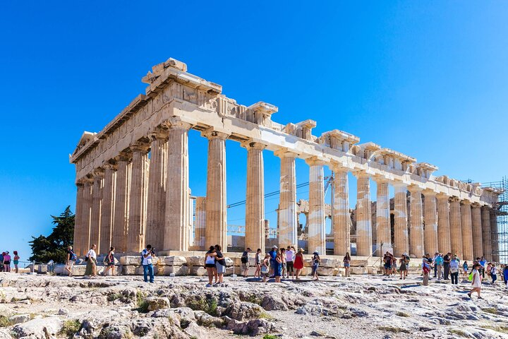 Stand amidst ancient columns that tell stories of a bygone era while soaking in panoramic views of Athens. Experience history where every step uncovers the essence of Greek civilization.