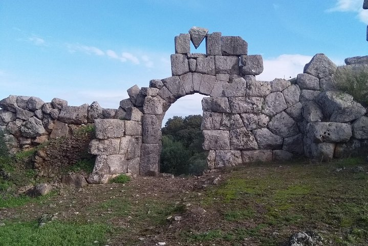 The Castle of Ancient Oiniada one Of the Two Entrances. 