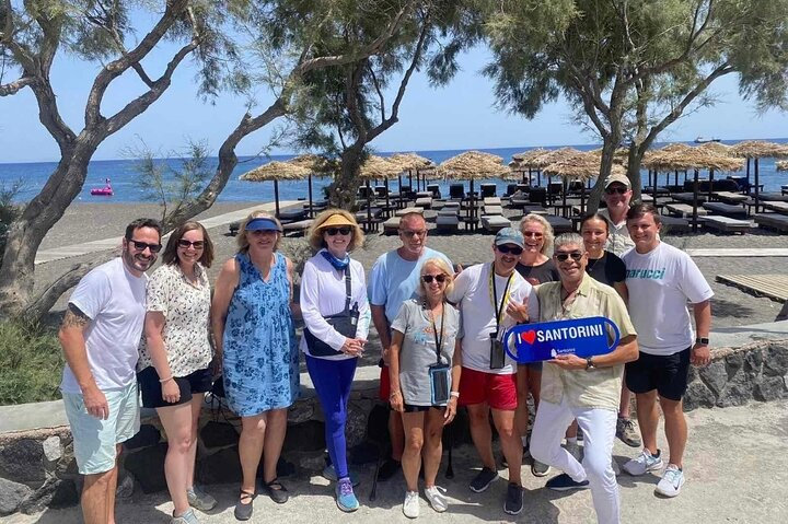 Perivolos Black Beach