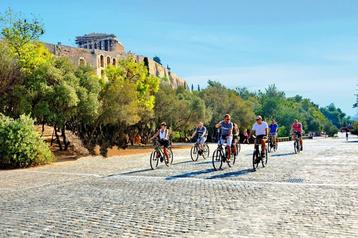 Athens Scenic Bike Tour with Regular or Electric Bike + Acropolis - Photo 1 of 19