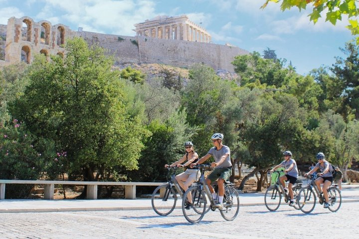 Athens Scenic Electric Bike Tour with optional Acropolis visit - Photo 1 of 11