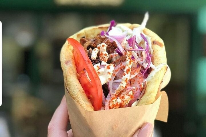 Vegan souvlaki