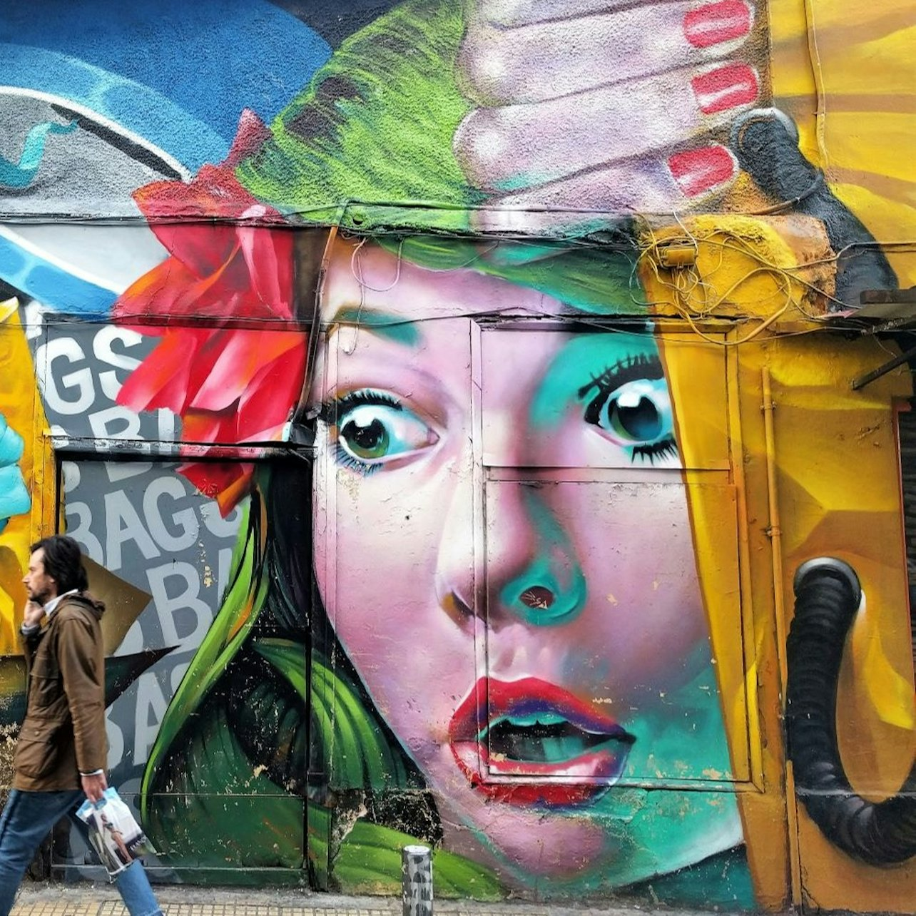 Immerse yourself in Athens' street art scene where bold murals unveil stories of the city’s culture reflecting its history and the voices of local artists. Explore each striking piece up close.