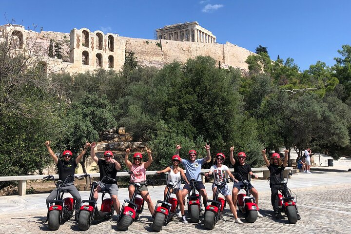 Athens Acropolis Official E-Scooter Guided Tour Fat E-Bike  - Photo 1 of 25