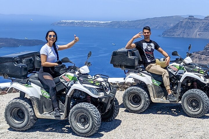 Santorini ATV Quad Tour + Lunch and PICKUP - Photo 1 of 15