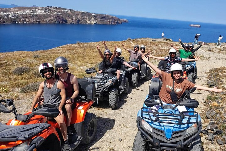 Santorini ATV-Quad Off-road Experience Tour with Transportation