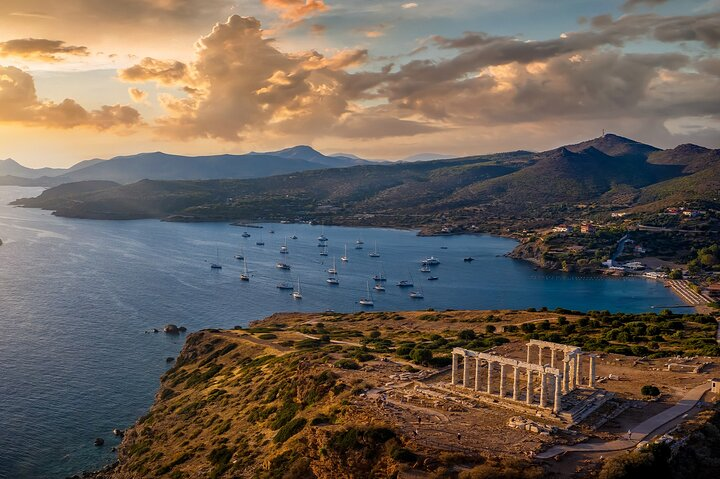 Cape Sounion, Temple of Poseidon, Athenian Riviera Private Tour - Photo 1 of 10