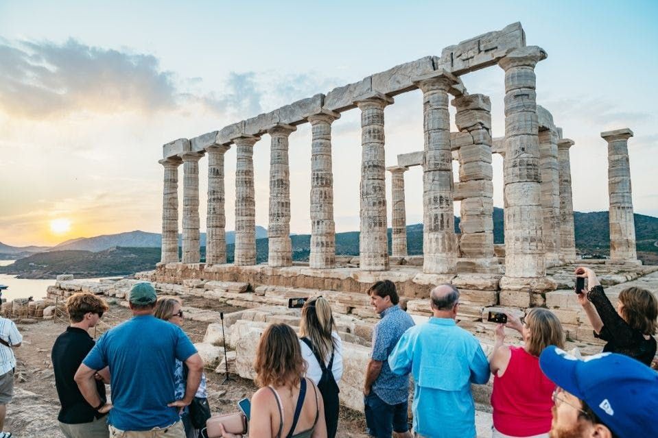 Cape Sounion & Temple of Poseidon: Morning or Sunset Small-Group Tour + Transfer - Photo 1 of 10