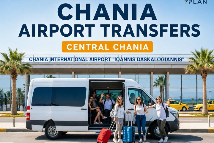 Chania Airport (CHQ) to/from Central Chania up to 15 pax - Photo 1 of 10