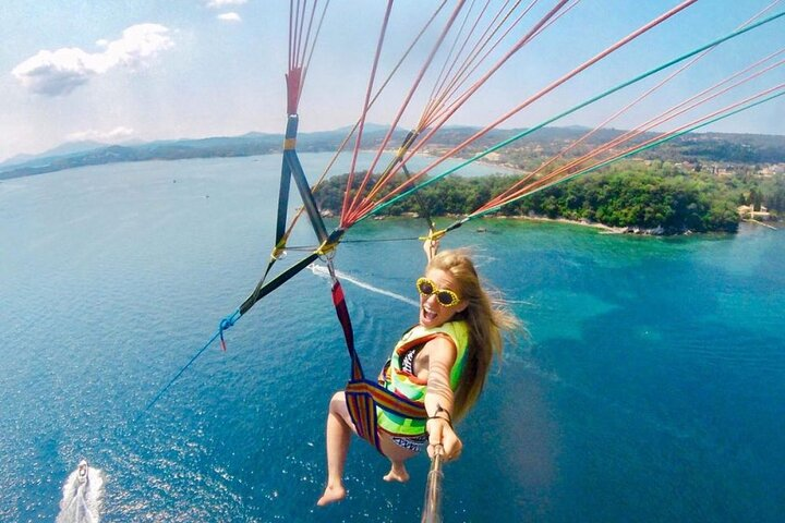 Corfu Parasailing - Fly High in the Sky - Photo 1 of 8