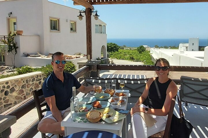 Enjoying Cork & Fork experience.