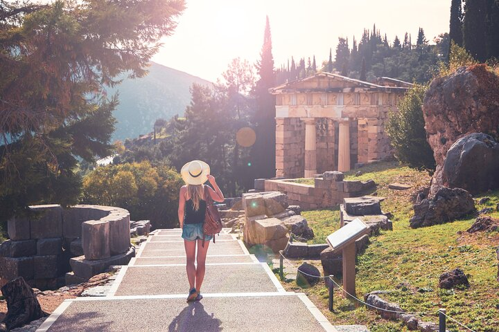 Wander through the ancient ruins of Delphi surrounded by stunning landscapes as you uncover rich history and fascinating mythology in an intimate small group experience.