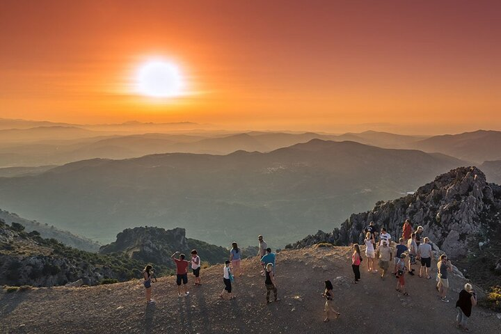 Sunset over Crete