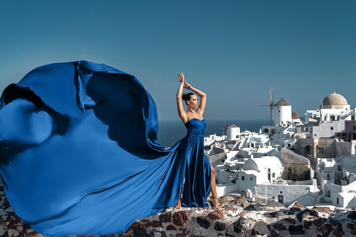 blue dress santorini Thats So Fetch | Santorini One Shoulder Dress | Blue