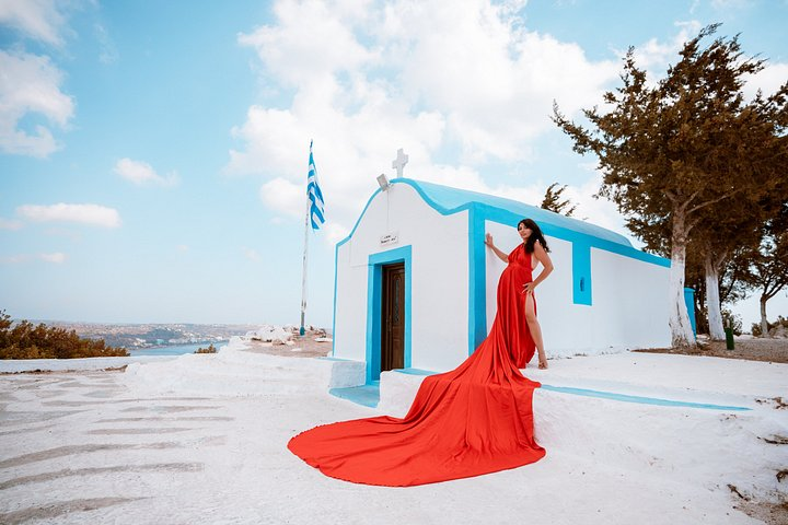 Flying Dress Photoshoot in Rhodes - Photo 1 of 25
