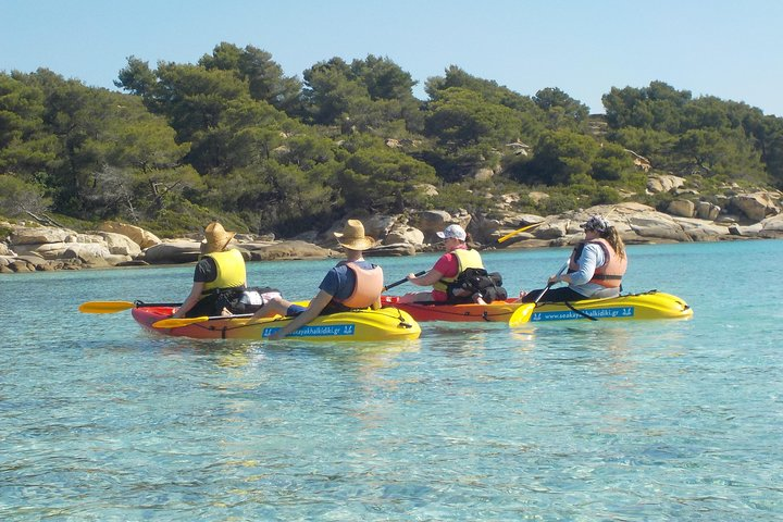 Amazing crystal clear blue waters