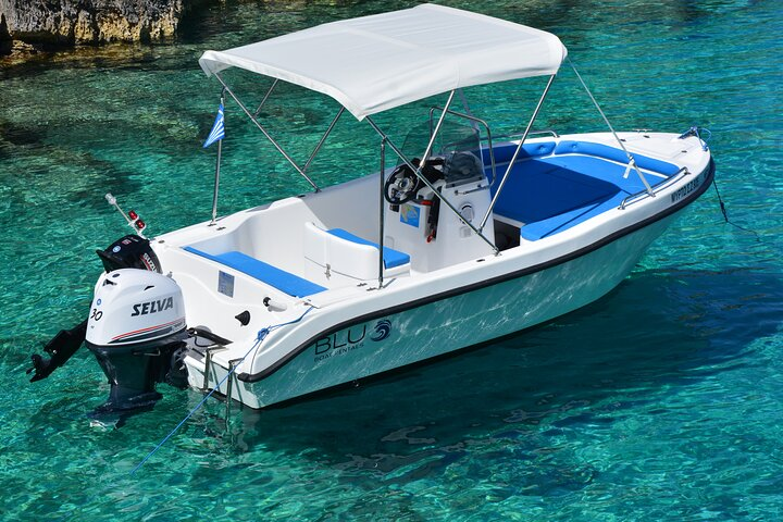 Full-Day Private Boat Rental in Tsilivi - No License Needed - Photo 1 of 20