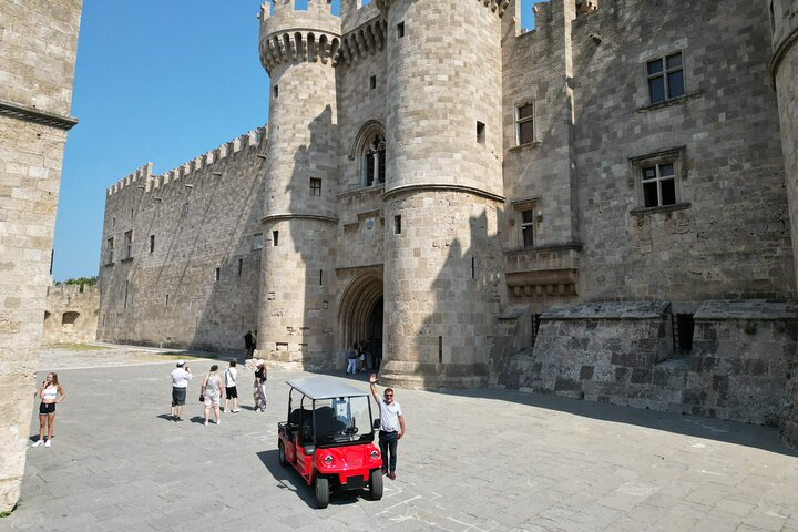 Guided Private Golf Cart Tour in Old Town of Rhodes - Photo 1 of 3